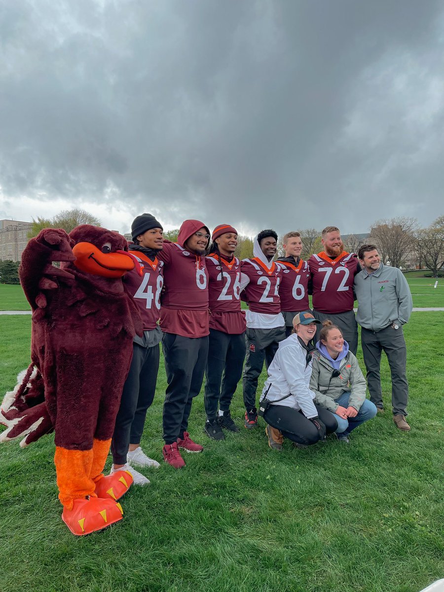 Hokie Nation! Relay for Life is going on from now until 3 am! Check out some of the booths there are to fundraise for the American Cancer Society 💜👀 @vtrelay Gooo Hokies and Go Relay for Life! 🫶