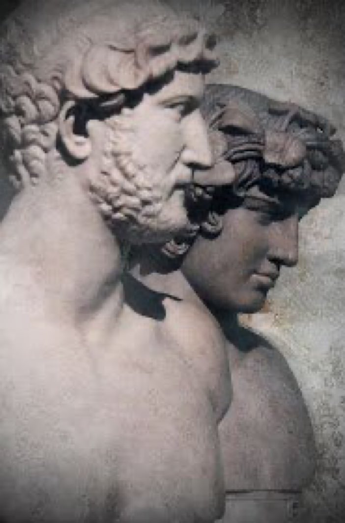 OrgulloLGBT's tweet photo. ADRIANO Y ANTINO 💕 La gran historia de amor 🏳️🌈de la antigua roma 👬El #emperador de origen hispano, Adriano, que vivió uno de los romances gays más sonados de la historia con el joven #efebo Antínoo 👉 https://t.co/281y01oqez https://t.co/ivgrbq17On
