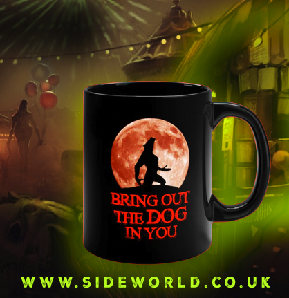 Sideworld_UK's tweet photo. "Bring out the dog in you!" A great #werewolf design from #TheFunhouse collection on the #SideworldStore, on mugs and t-shirts!
Get yours here:
https://t.co/cAaLcRUK7p
#HorrorShopping #HorrorShop #HorrorMugs #GothicHorror https://t.co/KPANCz2OAT