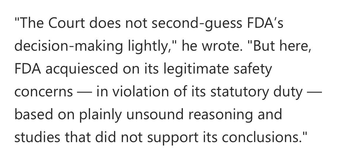 The Reckoning 💥 on Twitter "“FDA acquiesced on its legitimate safety