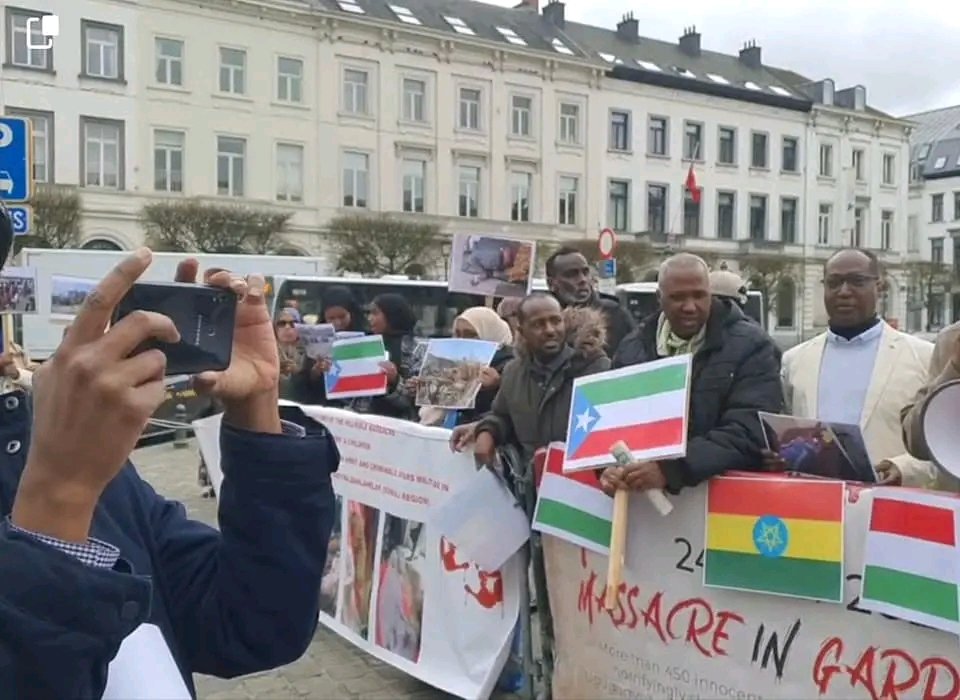 AssociationIcu's tweet photo. We thank the Somali and Djiboutian diasporas in Belgium for being the voice of the voiceless. We welcome the success of this event.
#WesternSitti
#Somaliregion https://t.co/iPHOu02B56