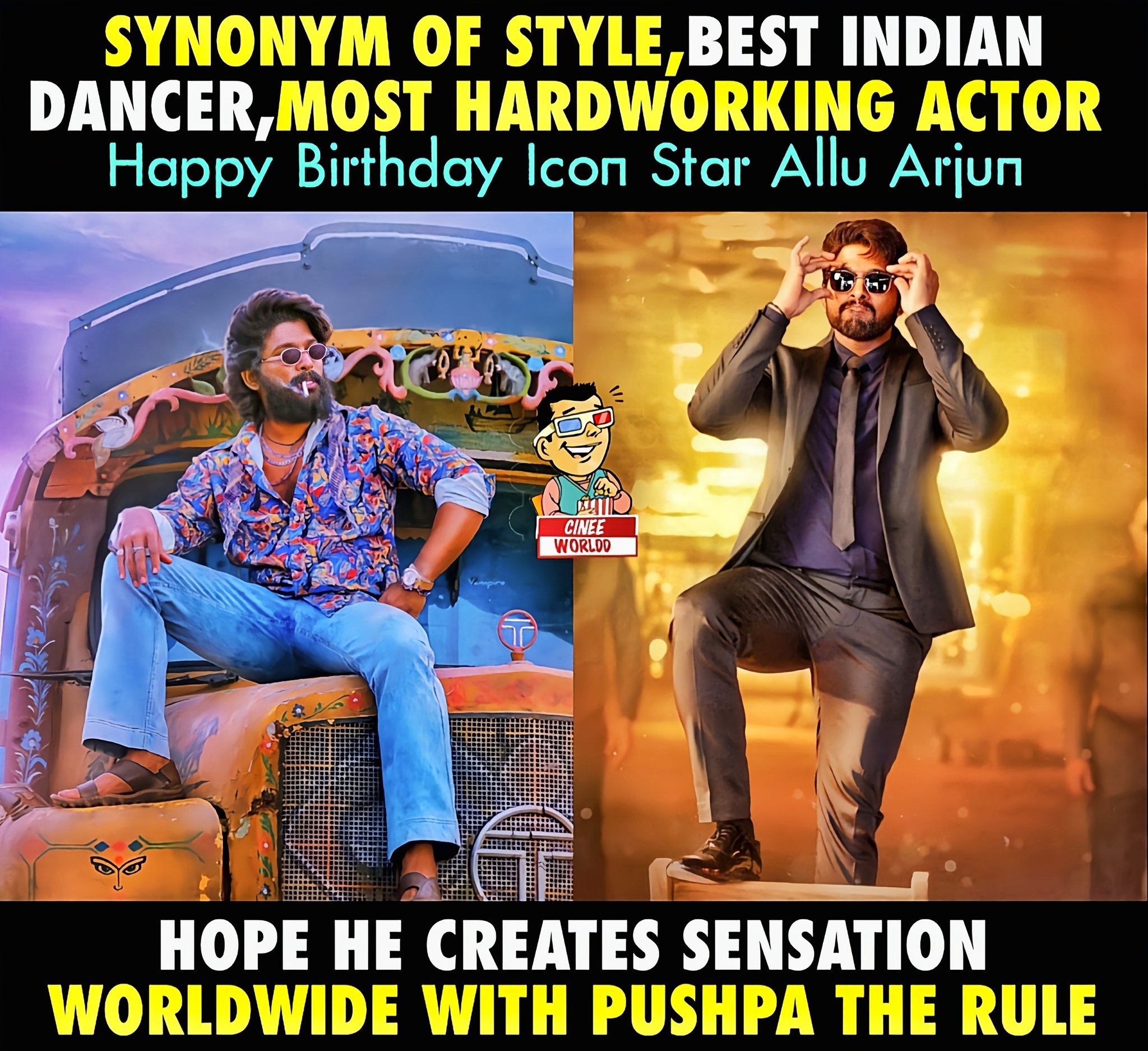 Happy Birthday Icon Star Allu Arjun       