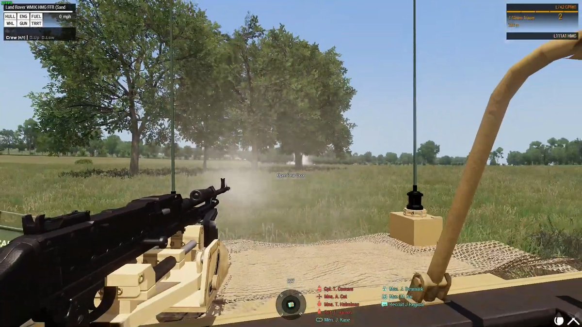 RMMilSim's tweet photo. Tonight the #RMMU worked on mounted fundamentals and how to take contact from vehicles. The bods learnt how to effectively return fire from WMIK and fighting through!

@ArmaPlatform #A3_QAC #hoofing #Arma3 #milsim https://t.co/o8CYnvoseJ
