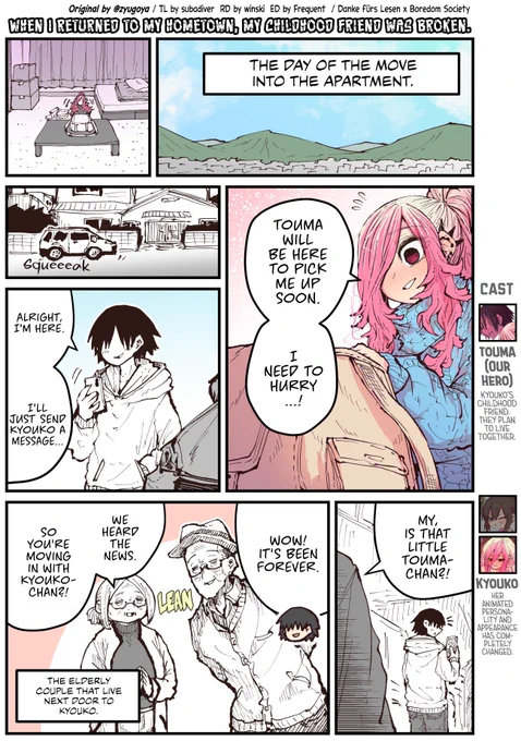 @zyugoya When I Returned to My Hometown, My Childhood Friend was Broken by @zyugoya

 Ch. 31 (1/2) [EnglishTL/英訳!] 