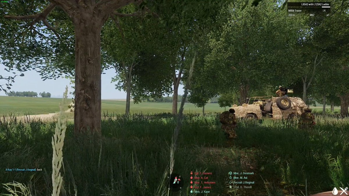 Tonight the #RMMU worked on mounted fundamentals and how to take contact from vehicles. The bods learnt how to effectively return fire from WMIK and fighting through!

<a href="/ArmaPlatform/">Arma Platform</a> #A3_QAC #hoofing #Arma3 #milsim