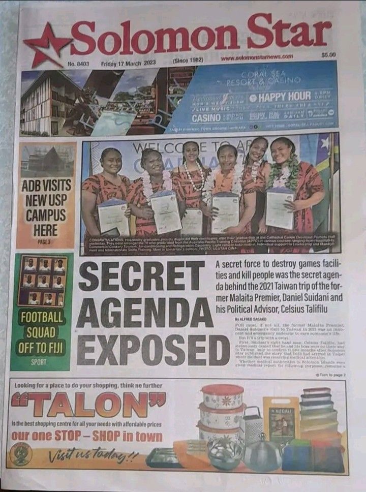 Felly_osifelo's tweet photo. The very reason why I no longer pick up the Solomon Star. (They) have missed too many opportunities to correct themselves to be a better source of journalism in SI. 👎 https://t.co/KUf0yZnaE9