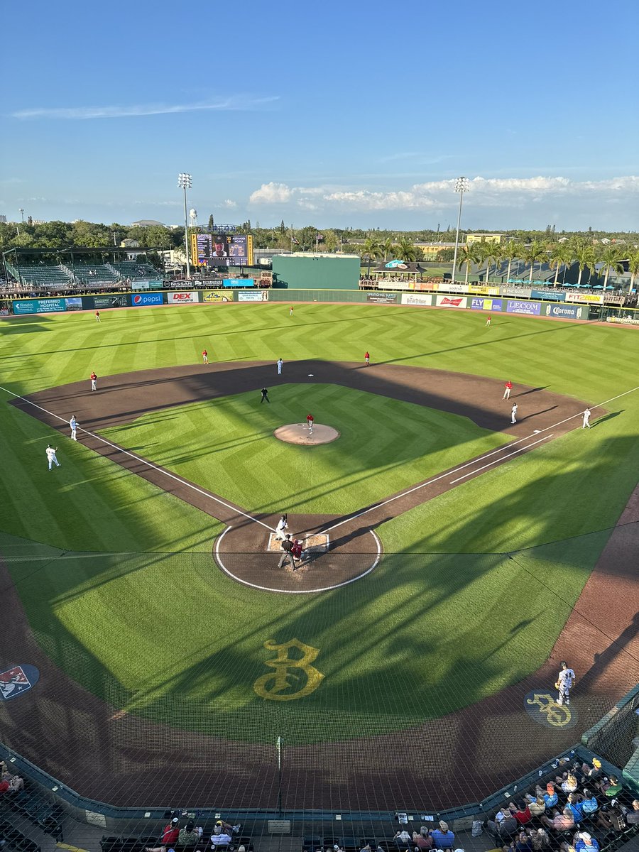jpknight02's tweet photo. Obligatory opening day post #fieldexperts #baseball #MiLB #groundscrew #pirates https://t.co/NZzmbTIugu