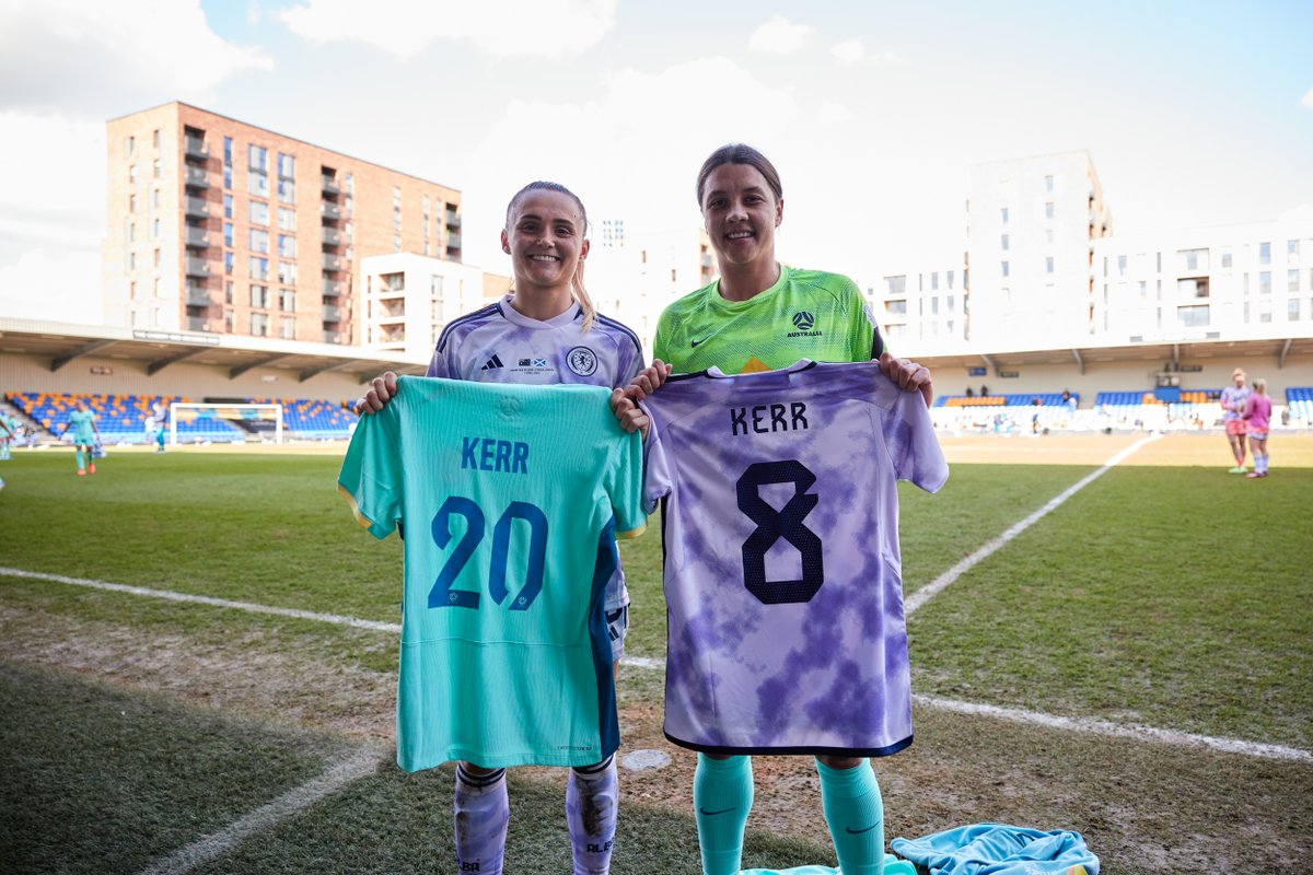 CommBank Matildas on Twitter: "The jersey swap we've all been waiting
