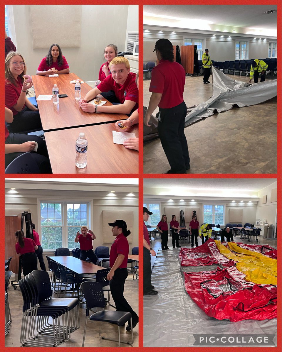 cpkcareercenter's tweet photo. Our Firefighting students spent their first day of spring break participating with the @ChesapeakeFire at Stonebridge STEM day. When the engine and ambulance had to leave for an emergency, our students took over and kept the rotations going! ๐๐ช๐ #3Cs #Cyclonesgiveback https://t.co/hfCwJfasIh