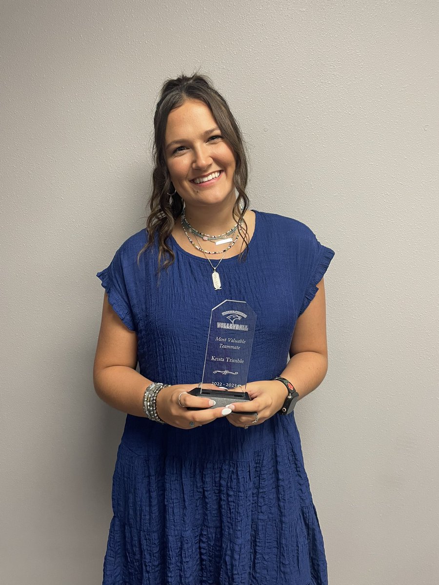 Congratulations to <a href="/ktrimble02/">Krista Trimble</a> for being voted the 2022-2023 Most Valuable Teammate! <a href="/FC_Athletics_/">Florida College Athletics</a>