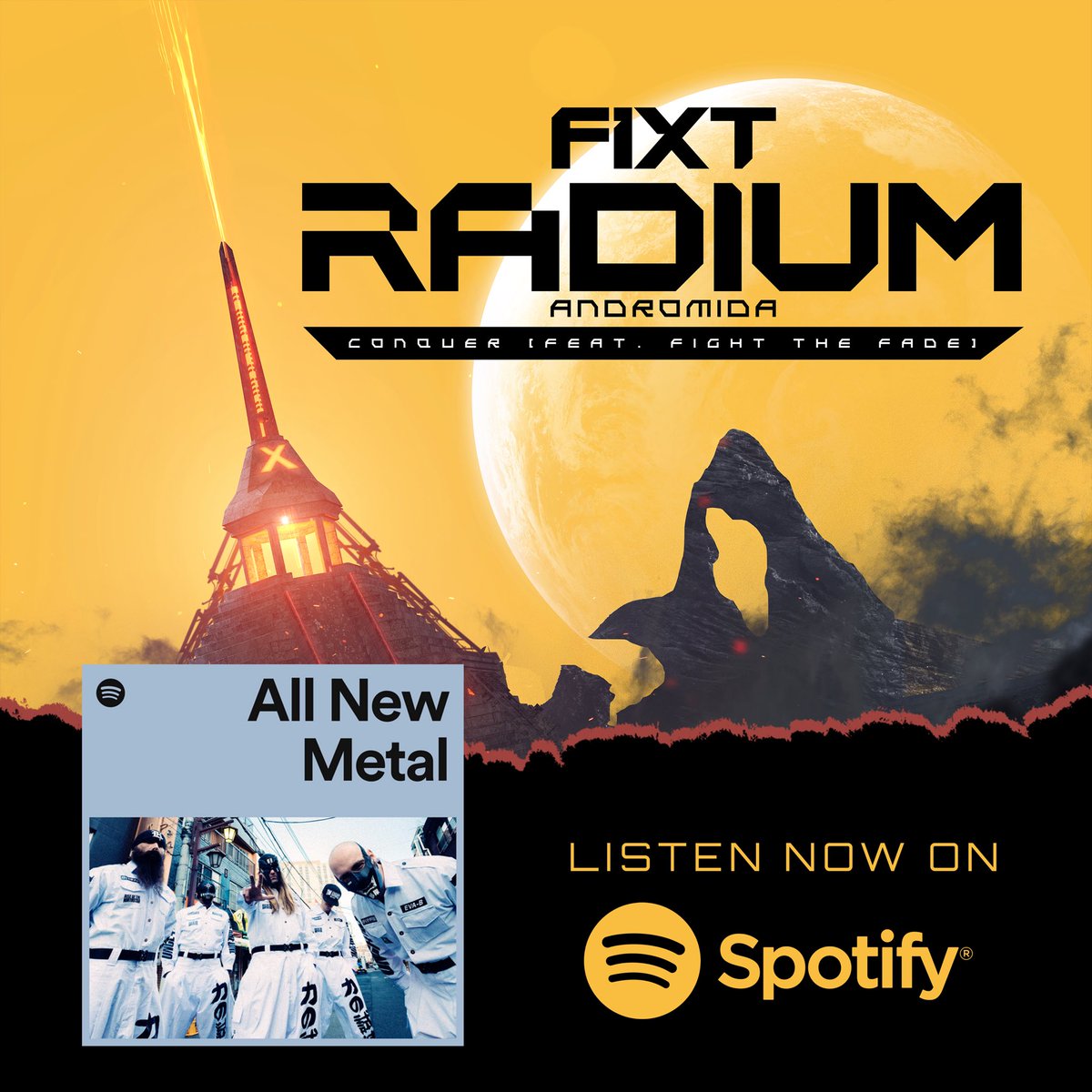 Lots of <a href="/Spotify/">Spotify</a> editorial playlist love for our artists this week!

Congrats to <a href="/void_chapter/">Void Chapter</a>, <a href="/ThePlagueMusic/">The Plague</a>, and <a href="/AndromidaOFCL/">Andromida</a>/<a href="/FightTheFade/">Fight The Fade</a> 👏🏼👏🏼👏🏼