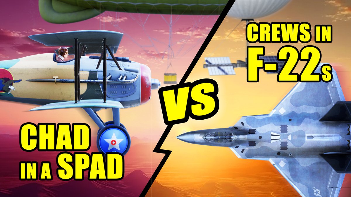 TheRealYarnHub's tweet image. youtu.be/QMkKOYRfkEU What does a WW1 Ace have to do with the Chinese Balloon ? #f22 #spad #Balloon