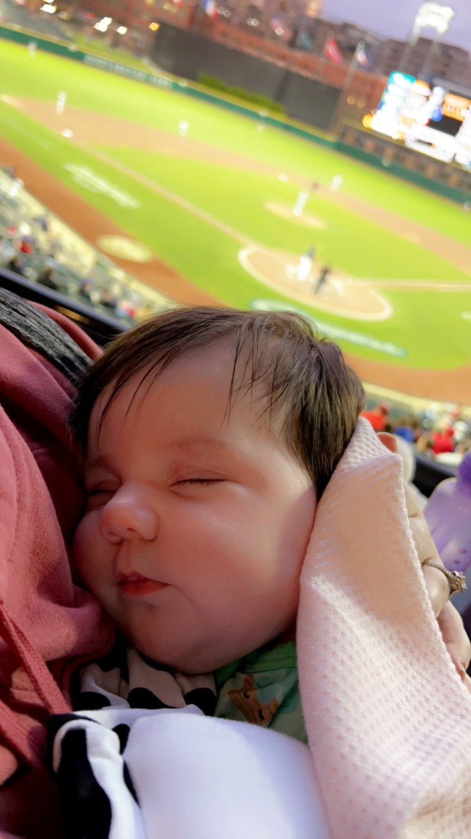 agilliland20's tweet photo. Baby’s first baseball game ❤️⚾️ @CLBClippers https://t.co/oSl7s9lqUO