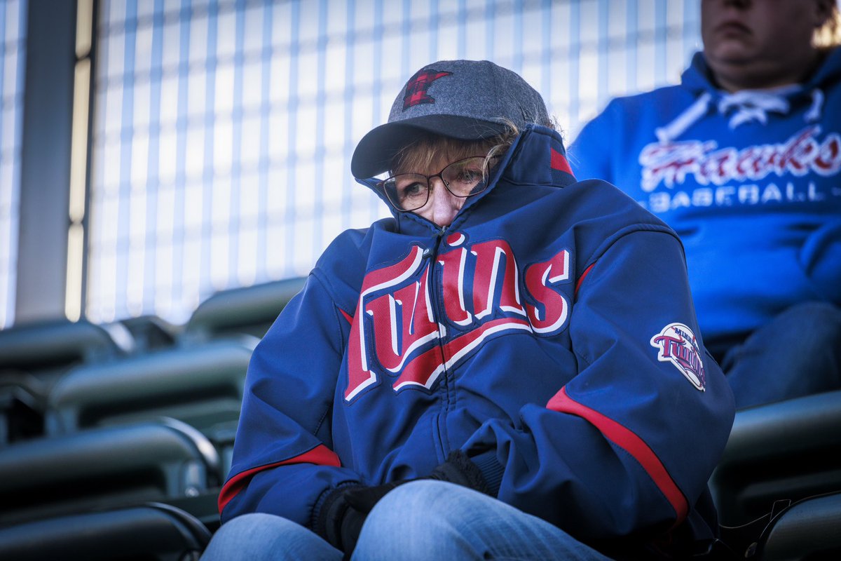 MPRnews's tweet photo. minnesota twins home opener edition: tag yourself. we’re tucked into twins windbreaker. photos by @keremyucel https://t.co/vQWFgoANzW