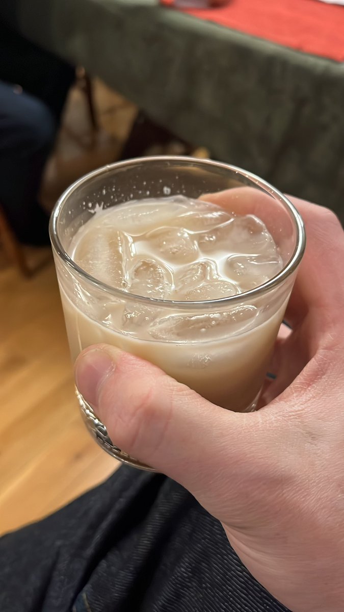 Breaking my Twitter silence to make an announcement.  

Just had my first White Russian and I am ALIVE
