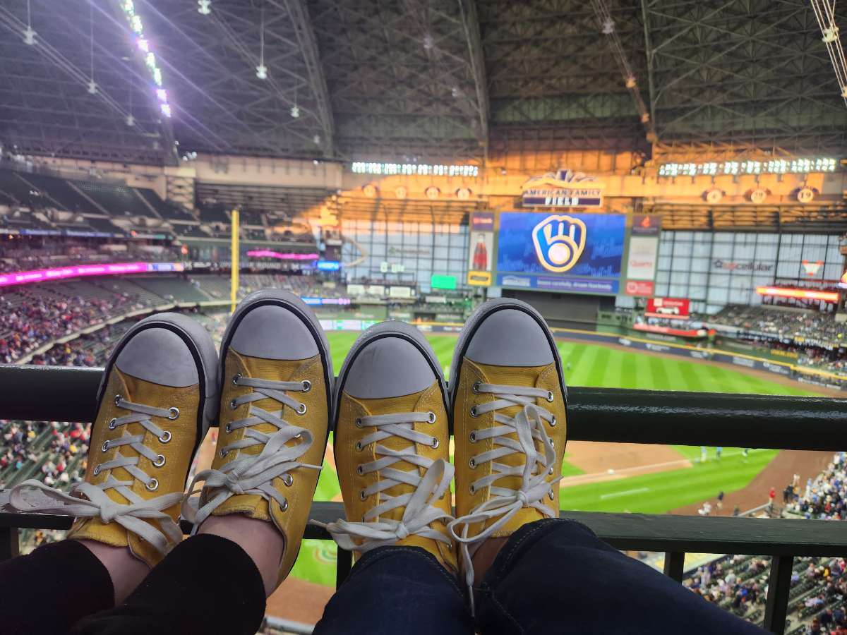 2followthecrew's tweet photo. Rocking the matching shoes at our first game of the season!

#ThisIsMyCrew https://t.co/Xf5it4PVbt
