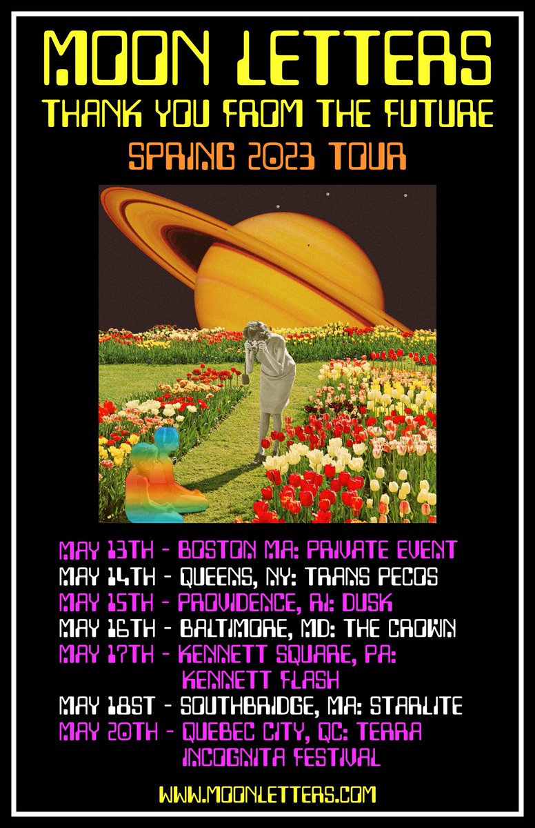 moonlettersband's tweet photo. Moon Letters News:
Hello friends,
Spring just showed up in Seattle, inviting slightly warmer rainy days.  We had a fab time in California this February, and soon will be embarking on the next leg of the '23 tour... https://t.co/zsZXXDg7P8