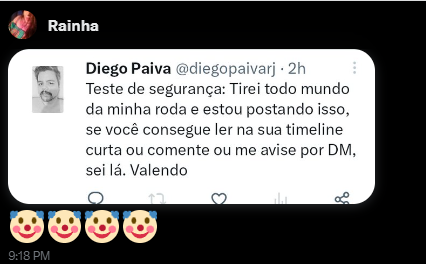 ɐɹnu on Twitter: "eh isso ne mores... parando de usar essa budega