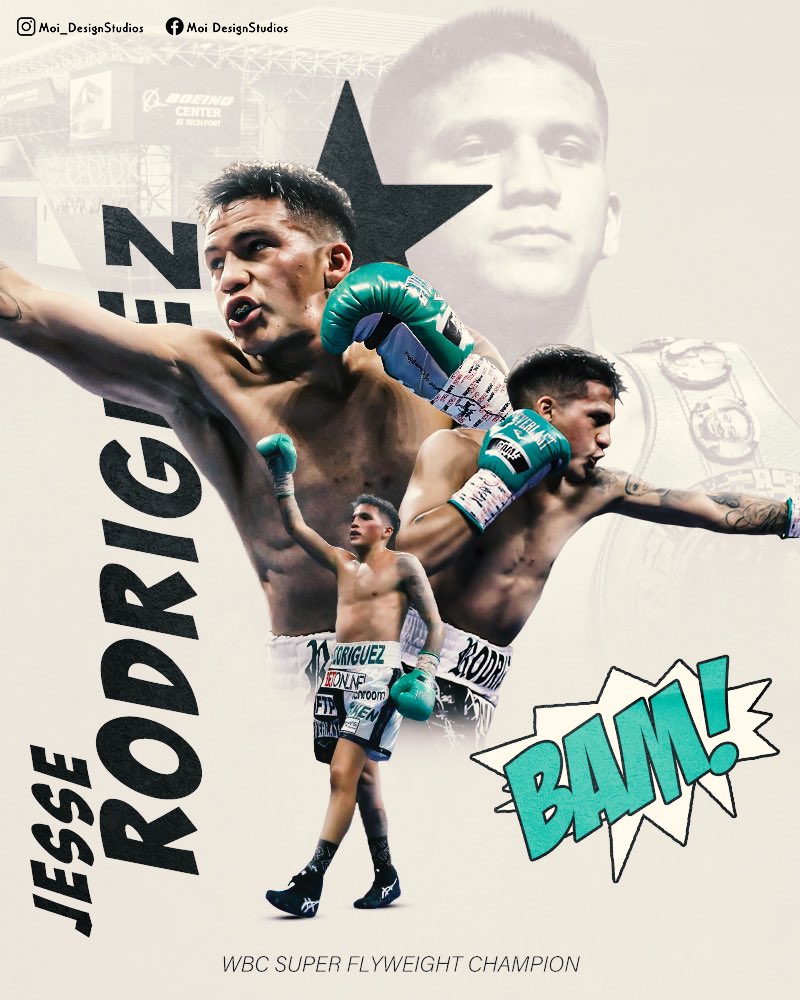 Here’s a design i did for one of the best p4p boxers Jesse @210bam Rodríguez. Who tomorrow looks to become the NEW WBO Flyweight champion and a 2 division champion!

#boxing #210 #rgba #bam #bamrodriguez #dazn #graphicdesign #graphicdesigner #sanantonio #texas