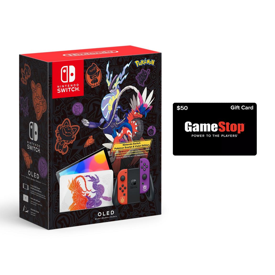 IGN Deals Twitter: "the Pokemon Scarlet Violet Nintendo Switch OLED + $50 GameStop gift card bundle is in stock at for $409.99 ⚡️ https://t.co/YfSwDer2i0 / X