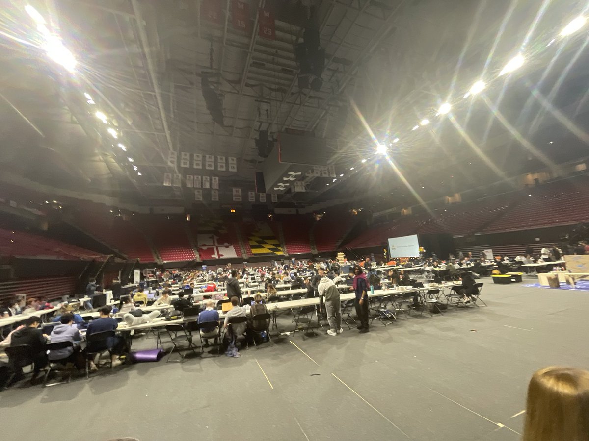 Kick off of Bitcamp, the University of MD hackathon.  Good luck to the Coding Competition Team