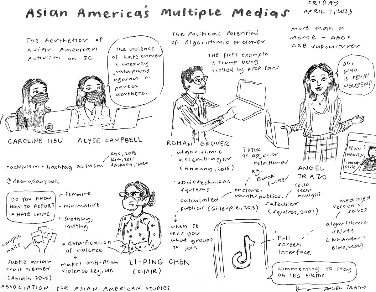 angel_trazo's tweet image. Notes from #AAAS2023 Day 2
@AAAStudies &amp;amp; so happy to be reunited with my friend Woohee (it’s been 4 years?!)

 #AngelsConferenceNotes