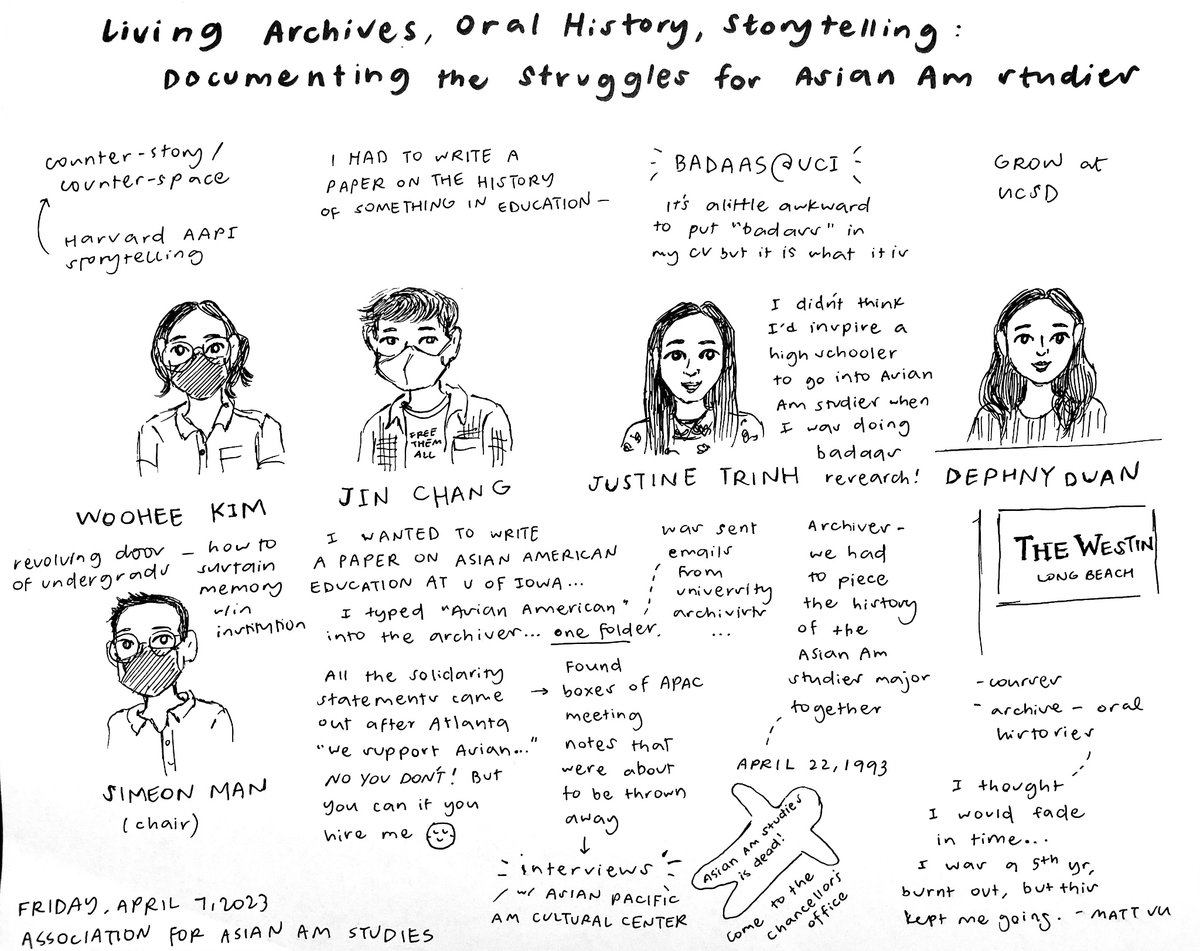 angel_trazo's tweet image. Notes from #AAAS2023 Day 2
@AAAStudies &amp;amp; so happy to be reunited with my friend Woohee (it’s been 4 years?!)

 #AngelsConferenceNotes