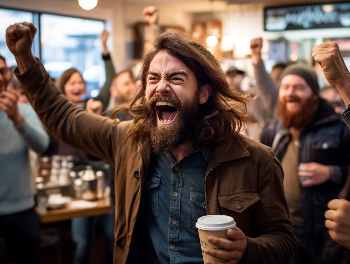 DelunaCoffee's tweet photo. Coffee so good, you’ll keep the to-go cup as a trophy https://t.co/PDQ0Y76qnx