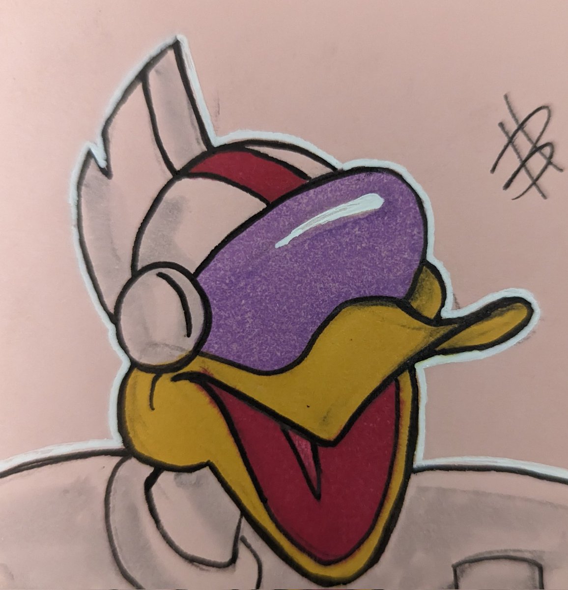 BenjamineArt's tweet photo. Gizmoduck! #doodles #postitdrawing #postit #art #10minutewarmup #freehanddrawing #art #comic #comicbook #postit #postitdrawing #disney #Gizmoduck #FentonCrackshell #ducktales #disneyafternoon #darkwingduck https://t.co/mJpgzmgq8p