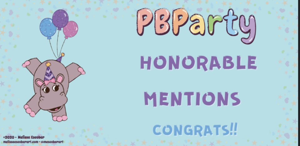 My story, “Hidden Beauty” is one of #PBParty’s Honorable Mentions! 🎉