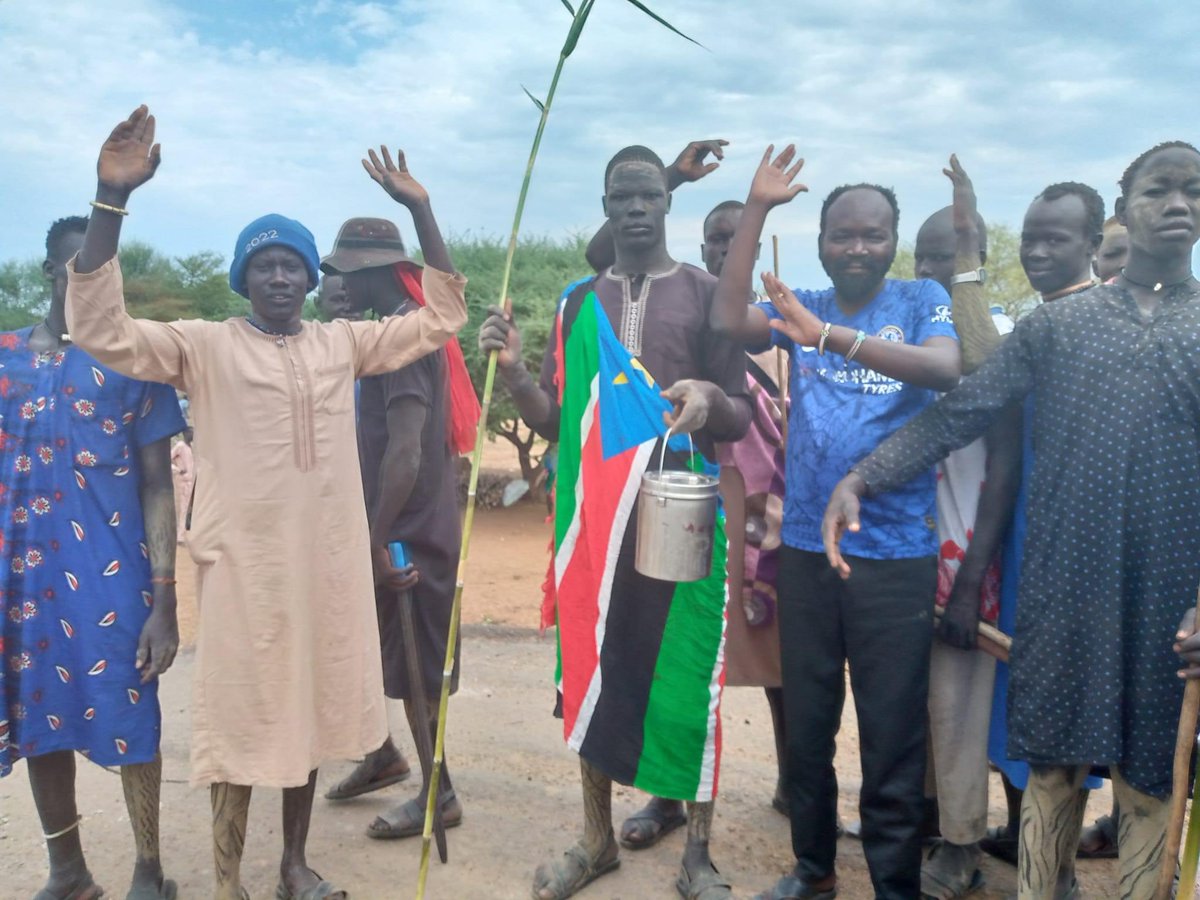 Happy Easter, we are celebrating "we are united in purpose and diverse in cultures", we shall bring that vision into reality ....God Bless South Sudan 
#SouthSudan #peace