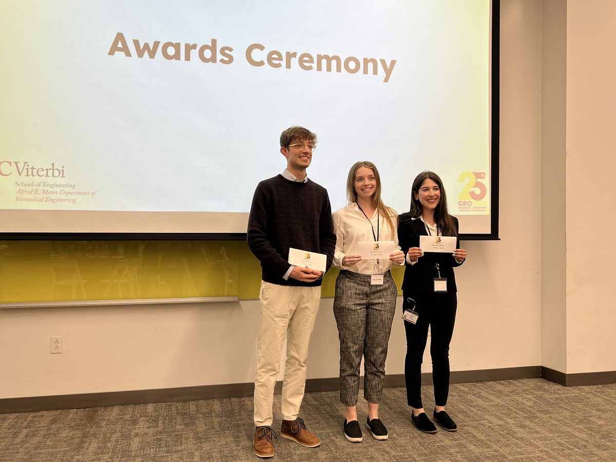 USCSysBio_Lab's tweet image. enjoyed the 25th @uscbme Grodins research symposium today! proud of my students for award-winning poster and oral presentations @GelbachPatrick, newly minted Dr. @colincess, @DatabaeInLA, Holly Huber, Lynne Cherchia, and Diamond Mangrum @USCViterbi #mathonco