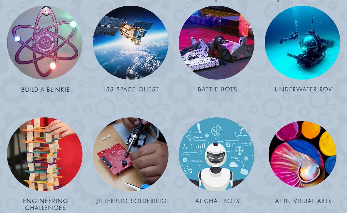 ALL High School and Middle School students in Chicagoland! 
 
STEAM Fair 2023! Dozens of interactive stations and workshops!

Saturday, April 15 at Harper College

bcgt220.org/steam-2023

<a href="/BarringtonHS220/">Barrington High School</a> <a href="/HarperCollege/">Harper College</a>  #STEMeducation #STEM #STEAM #chicagoland