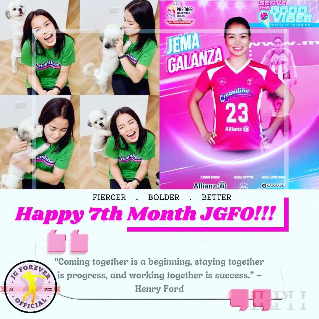 JGFO22's tweet photo. Happy 7th strong Month JGFO!!
More powers to us and May GOD continue to guide and protect us in our upcoming projects and future plans. 

Let's continue supporting our Queen Jessica Margarett Galanza

#7thmonth #solidsupporterofjemagalanza https://t.co/QskElgy5fa