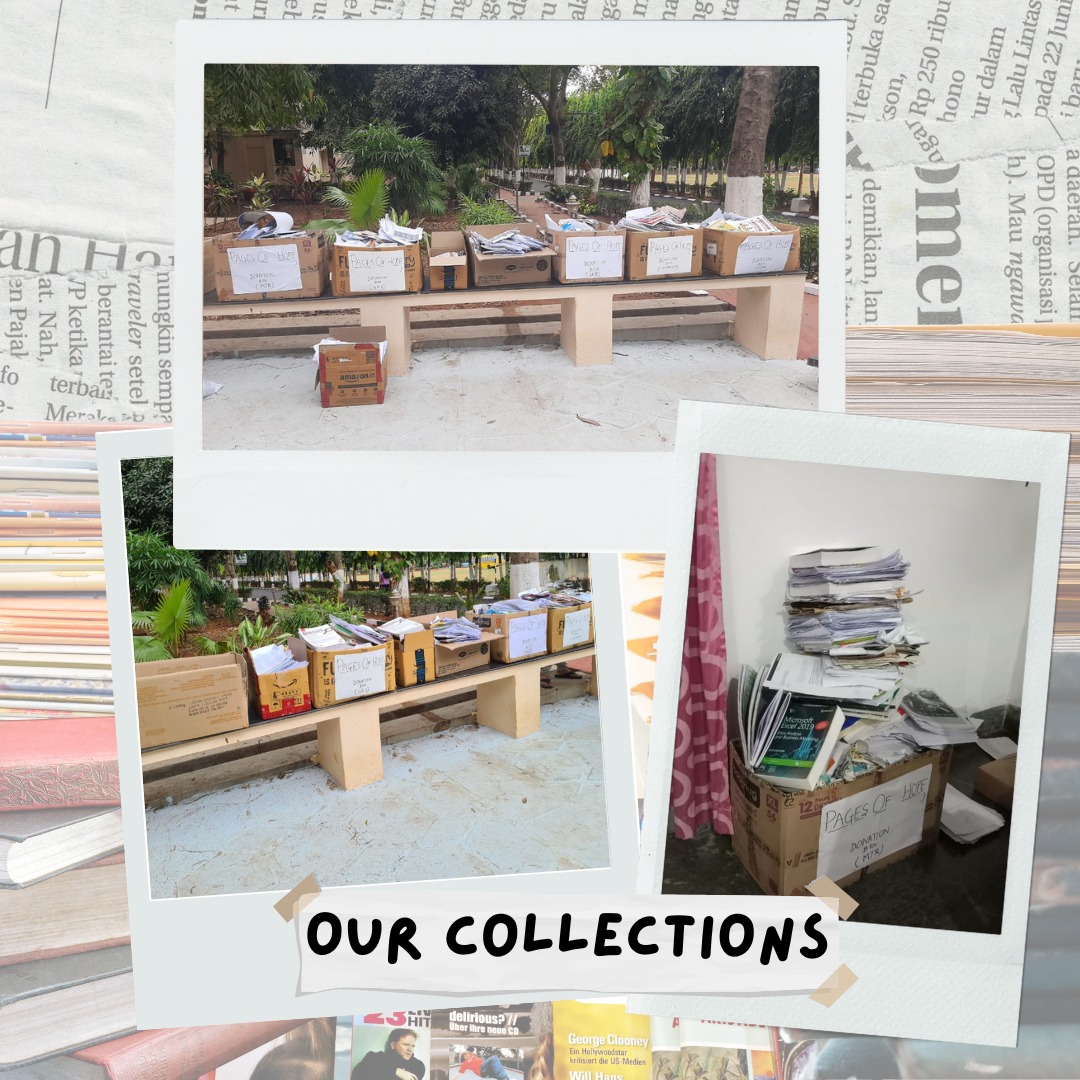 srcximb's tweet photo. SRC successfully conducted ‘Pages of Hope, ’ a paper collection drive for 2023. The student body of the college came together and donated 245kgs of paper. This collection will contribute towards the building of community libraries by The Bakul Foundation.
#SRC #pagesofhope https://t.co/YavFdDJDyQ