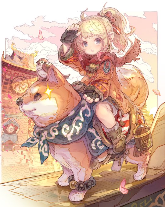 「lalafell」 illustration images(Latest｜RT&Fav:50)｜4pages