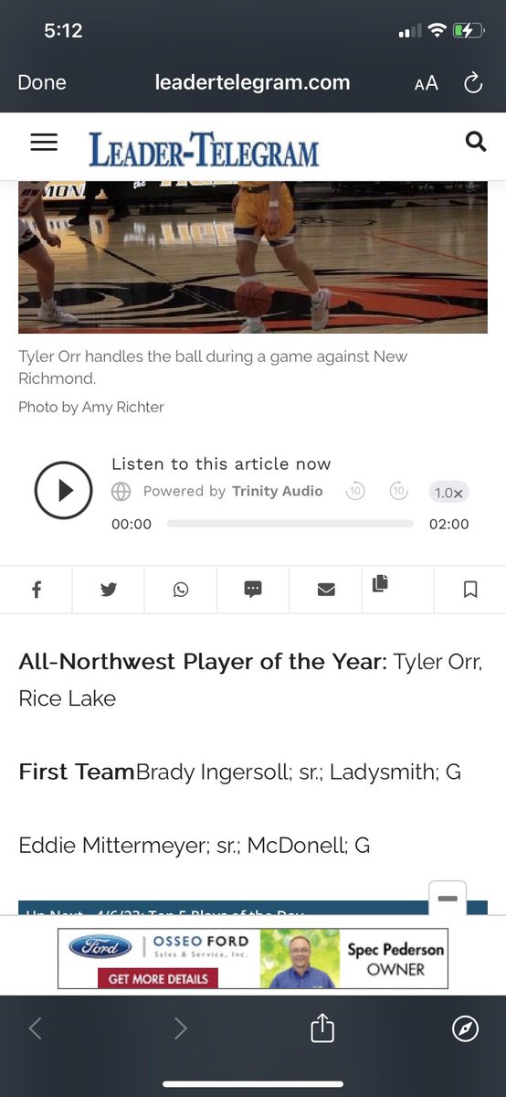 Ladysmith Lumberjacks tweet media
