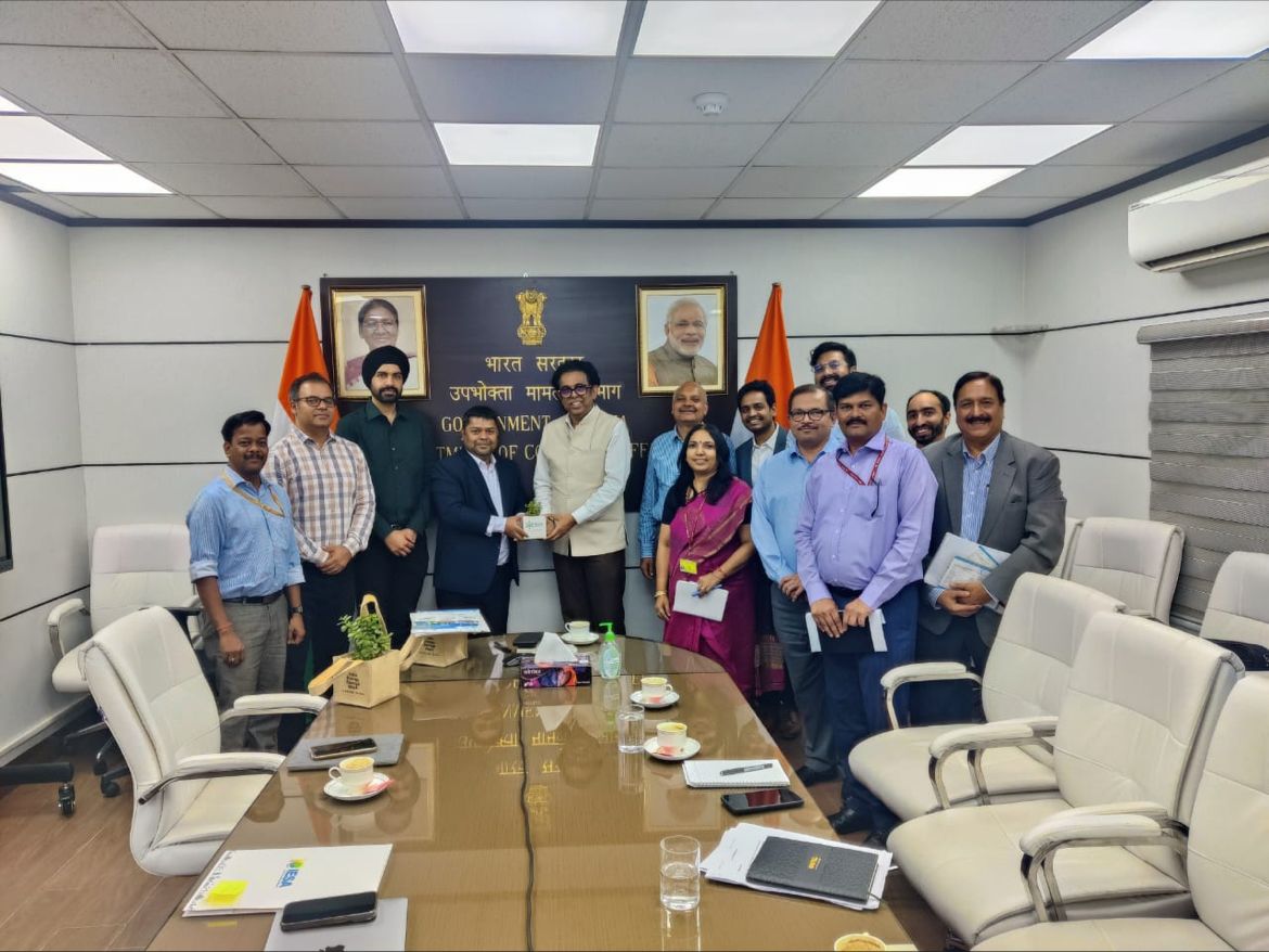 IBSA made representations in a meeting chaired by
<a href="/rohitksingh/">Rohit Kumar Singh</a> (Secretary, <a href="/jagograhakjago/">Consumer Affairs</a> ) wherein the industry applauded <a href="/PiyushGoyal/">Piyush Goyal</a>'s decision to defer Interoperability Standards. Further, discussion was held on the need for GST rationalisation and subsidies