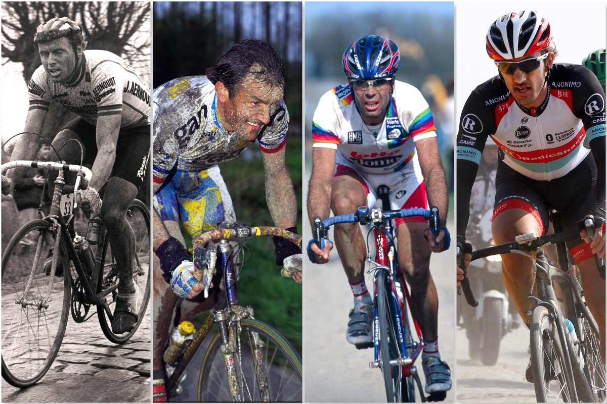 grahamwatson10's tweet image. 40 years ago Hennie Kuiper won the 1983 Paris-Roubaix; in 1993 it was Gilbert Duclos-Lassalle; in 2003 it was Peter Van Petegem; in 2013 it was Fabian Cancellara - and tomorrow?