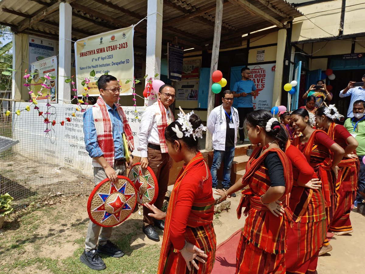 ParagdharM's tweet image. Visited Derapothar State Dispensary ,Hojai , Assam ,as an external assessor under &quot; Swasthya Sewa Utsav .