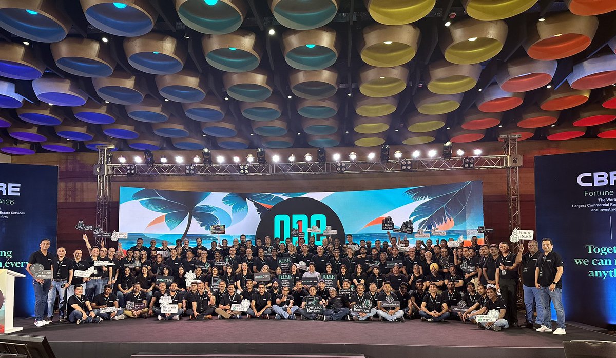 aboutbarun's tweet photo. #OneCBRE
@sameeriyat @rajivsharma39 @ashishpodar @sjangid1312 @CBRE_India @CBRE @ManimalaRoyCBRE https://t.co/f2zvYF0lxF
