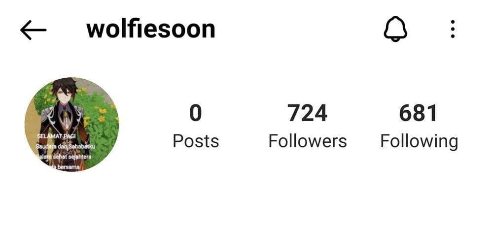 WTS ACC IG / INSTAGRAM

💸 25k
› bekas pribadi / akun rl
› folls hasil mutualan
› tahun pembuatan 2023, tidak ada tanda new (tergantung device)