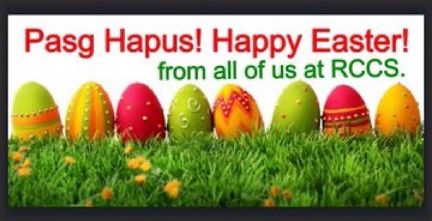 Happy Easter! Pasg Hapus!