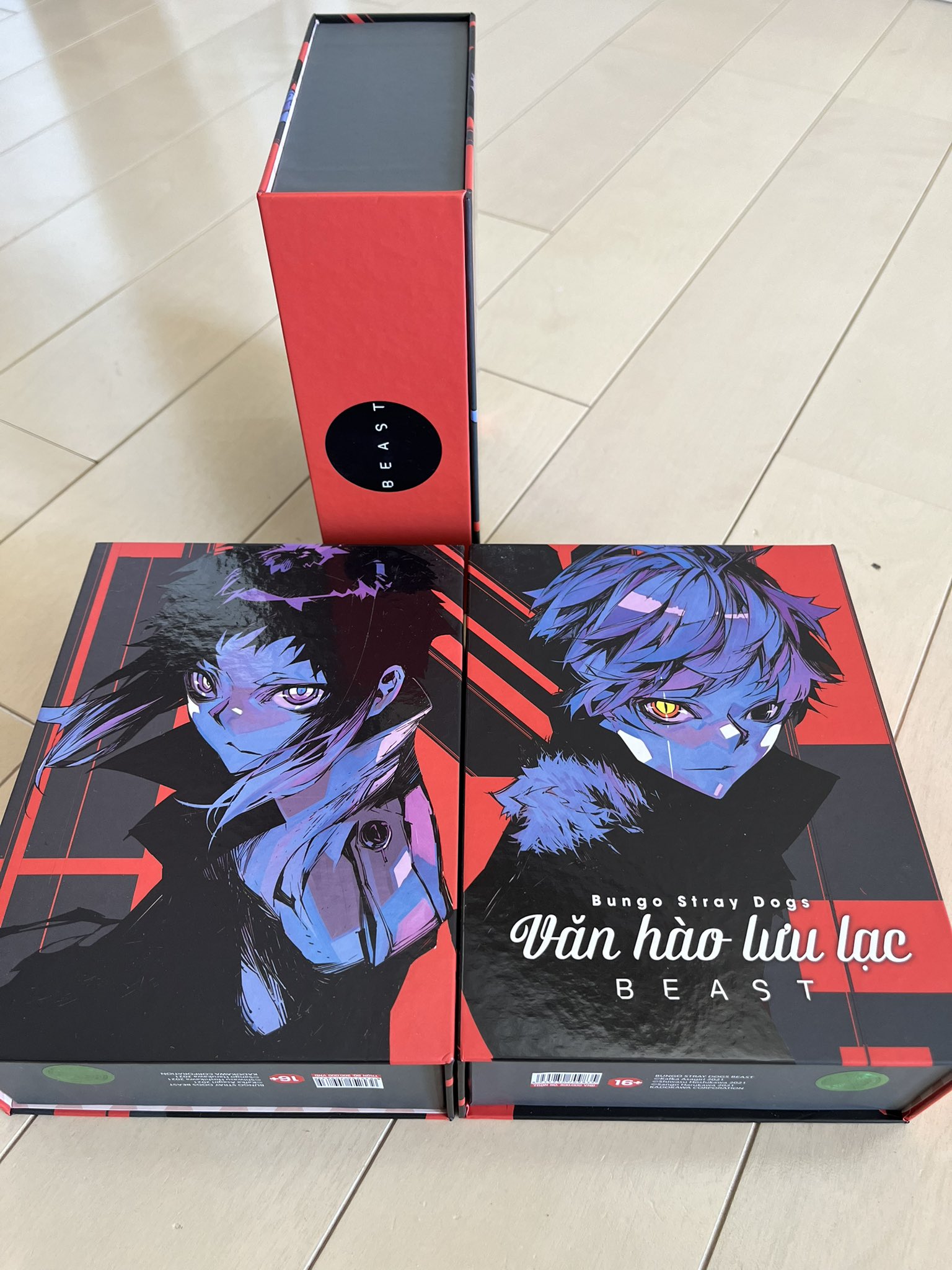 送料無料/新品】 文豪ストレイドッグス BOX 全巻セット 公式 海外版