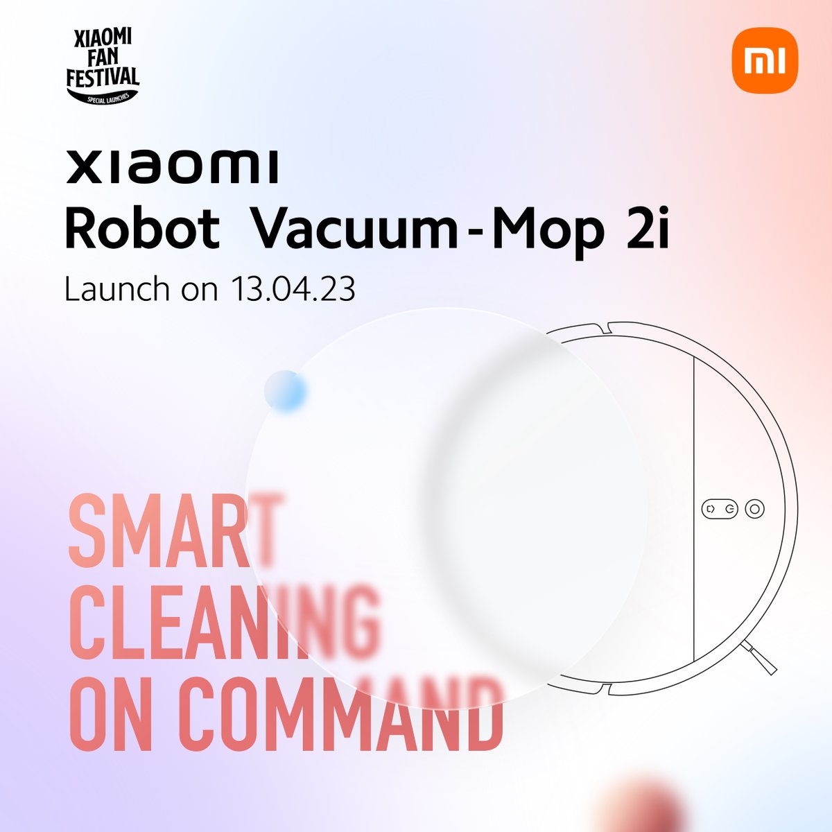 XiaomiIndia's tweet photo. Introducing the all-new, smart #XiaomiRobotVacuumMop2i that will make sure your room is sparkling clean in no time!

So sit back, relax, and your job is done.
Know more: https://t.co/RMM81ZUriL

#SmarterLiving https://t.co/Uh0xGYveA0