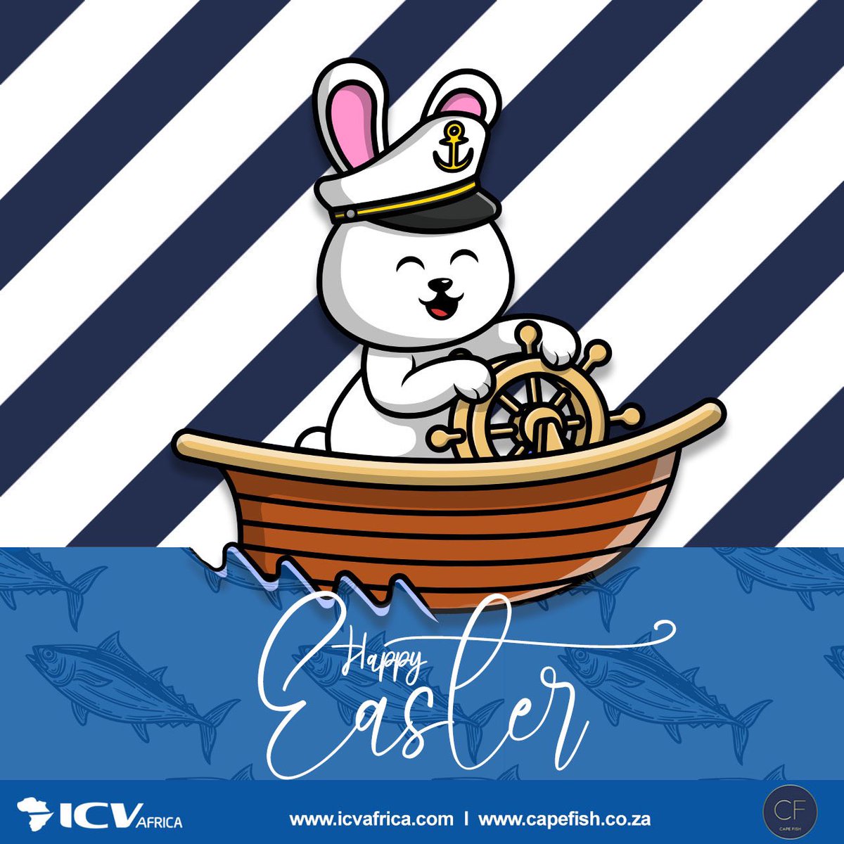 icvtuna's tweet photo. ICV Africa wishes you all a Happy Easter! 

#easter2023 #tunafishing #onehookoneline #poleandline #sustainability #capetown https://t.co/Dslo5Bl1K3