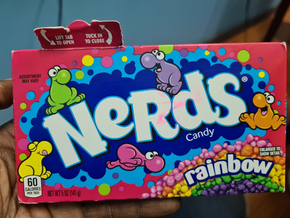 Am I the only one that use to love this candy back in the 80's? Before Skittles existed there was Nerds...