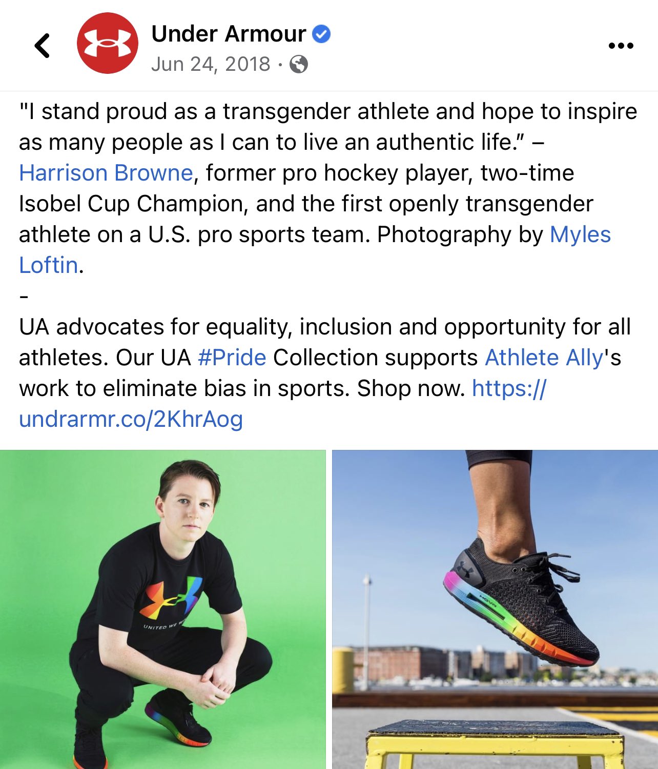 Under armor pride shoes sale