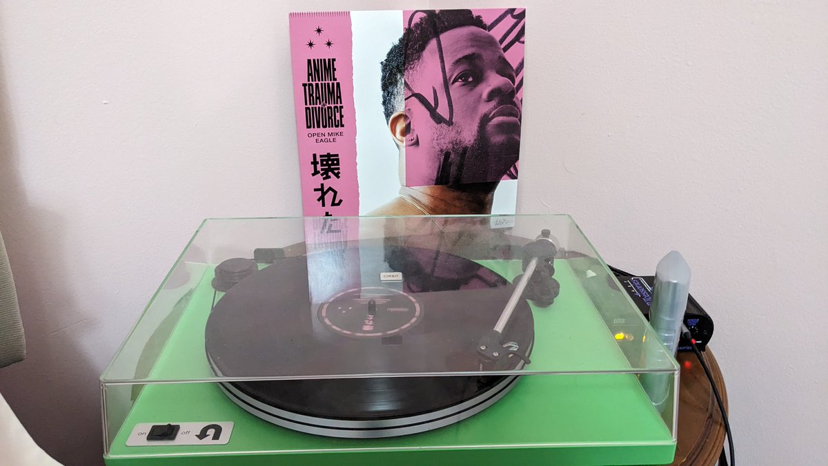 @Mike_Eagle - Anime Trauma + Divorce

Heard Mike on @depreshpod and @SleepWithCelebs and decided to pick this up when I saw it today.

#FridayNightJams