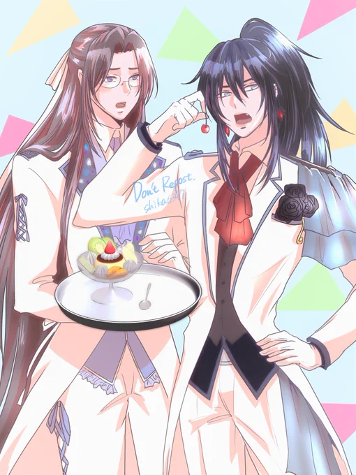 仙門百家カフェ、義城もいたもん…(幻覚)#MDZS #魔道祖師  #薛暁 